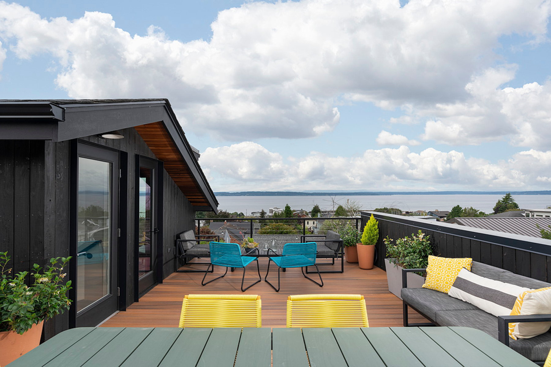 Ballard dormer addition with Puget Sound views