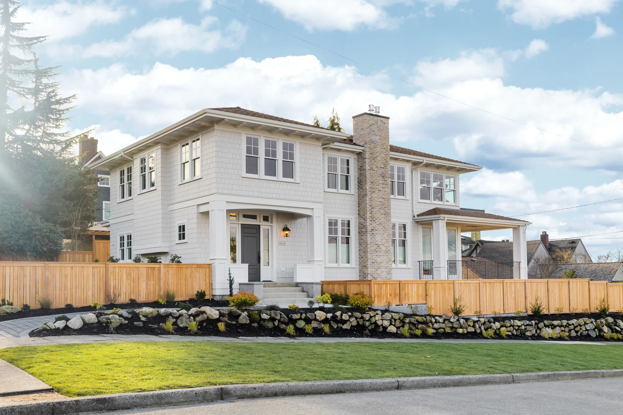 West Seattle residential new construction - Shingles in Seattle